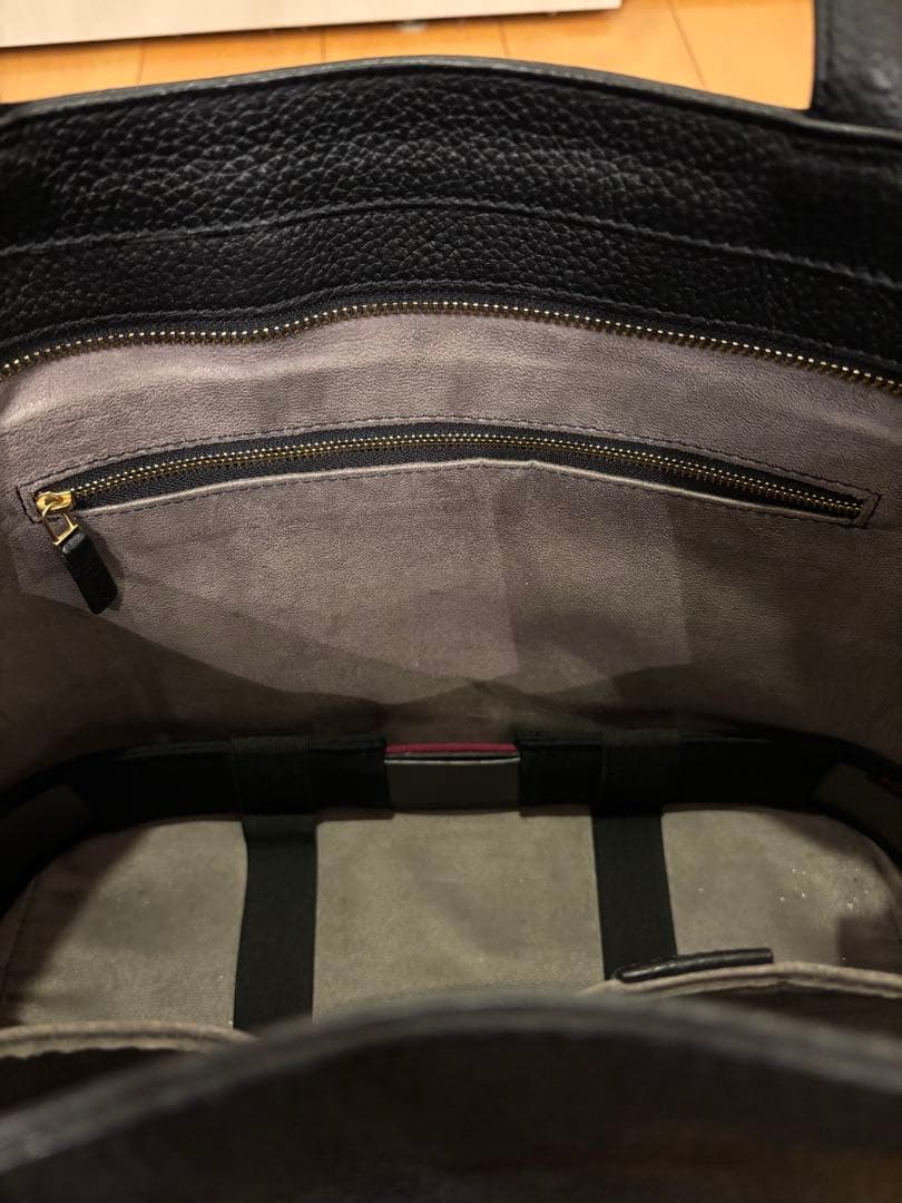 ハッシュタグ　レザー　トートバッグ