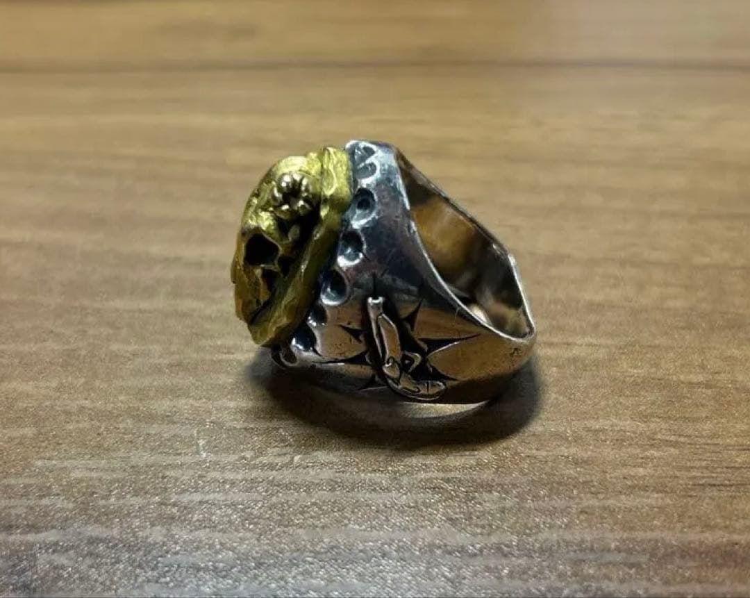 [used] 60~70s メキシカンリング ヴィンテージ 真鍮