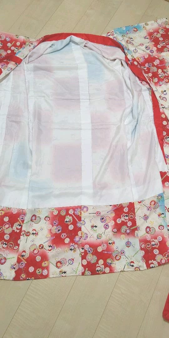 七五三 七歳 着物(レトロ)