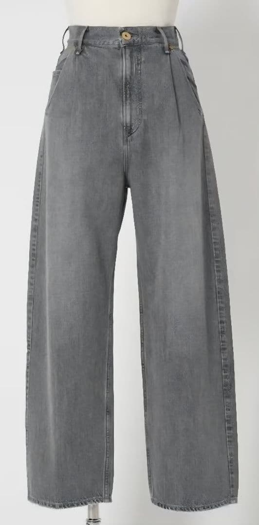 upper hights for conte　タックデニムパンツ UN　別注25