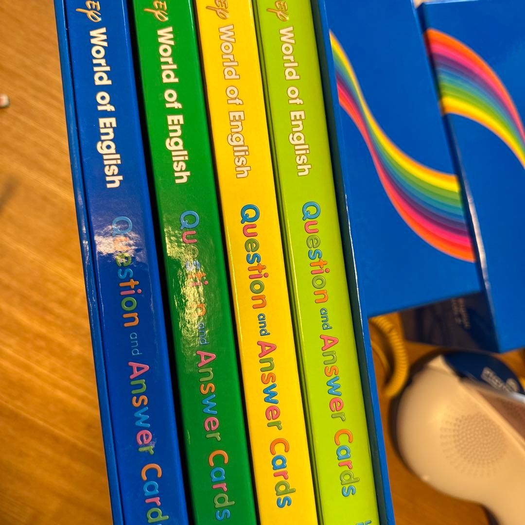 値下げしてます DWE ディズニー英語トークアロング　Q&Aカードセット 284