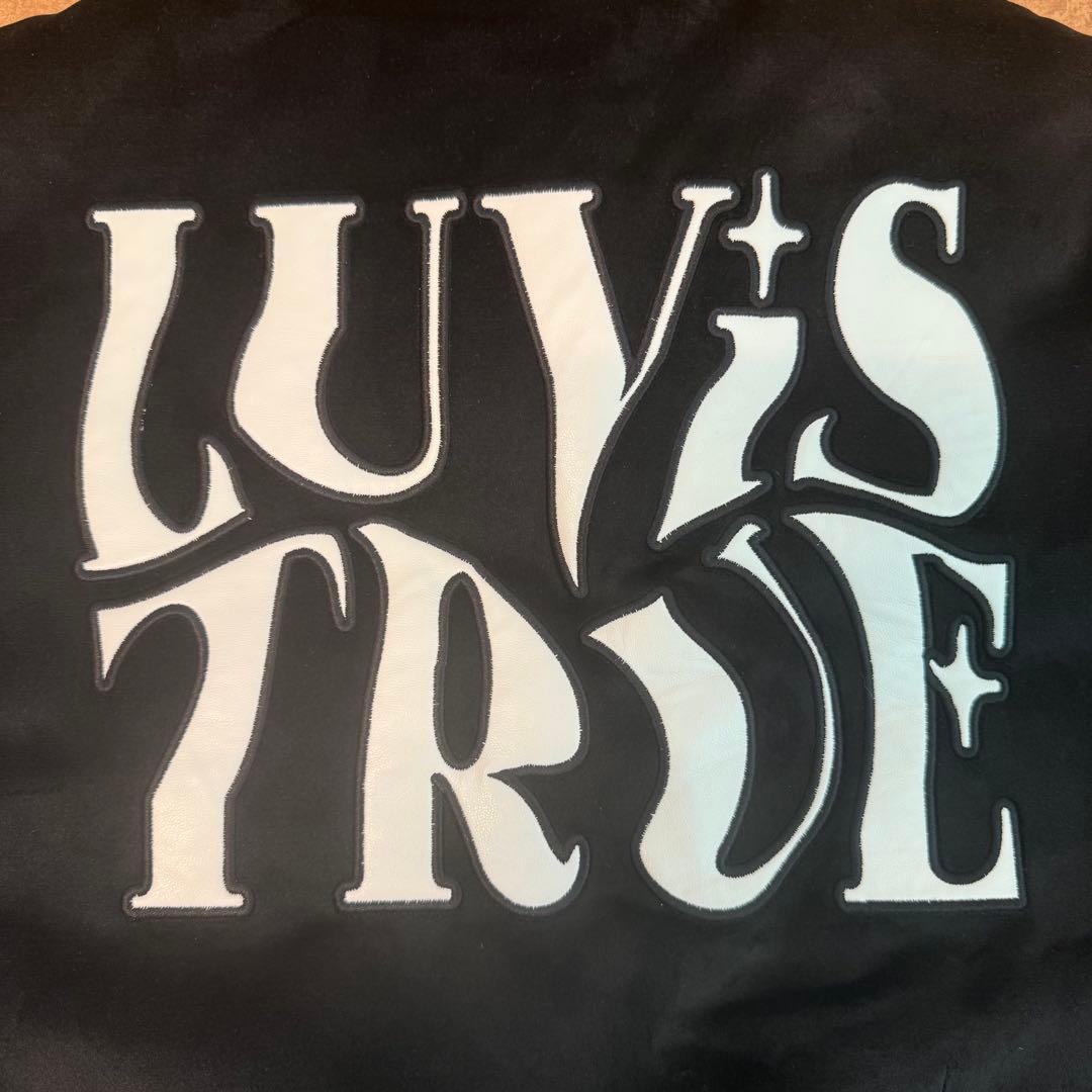 LUVISTRUEラブイズトゥルージャケット スタジャン グレー チャコール