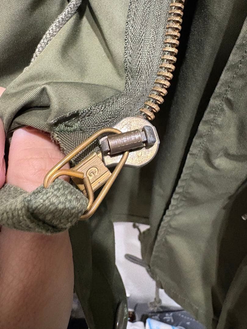 貴重サイズ　状態良好　80s M65 フィッシュテールパーカー フルセット XS