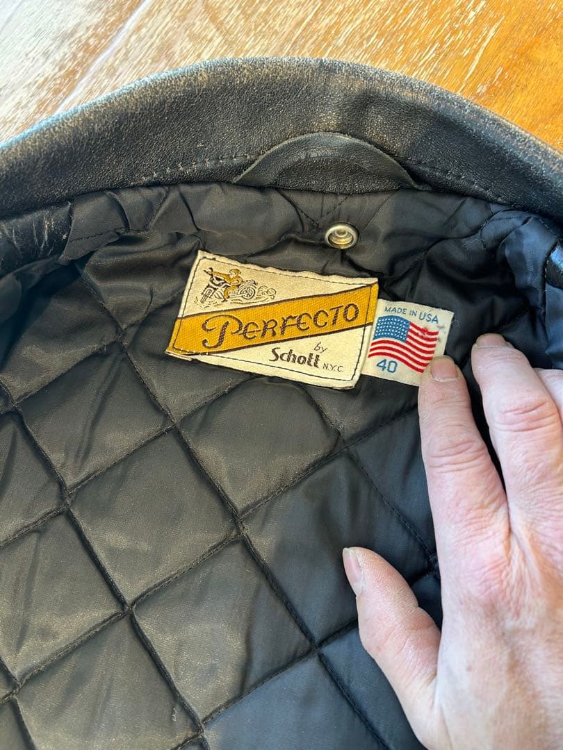 80-90s Schott Perfecto ヴィンテージライダースジャケット