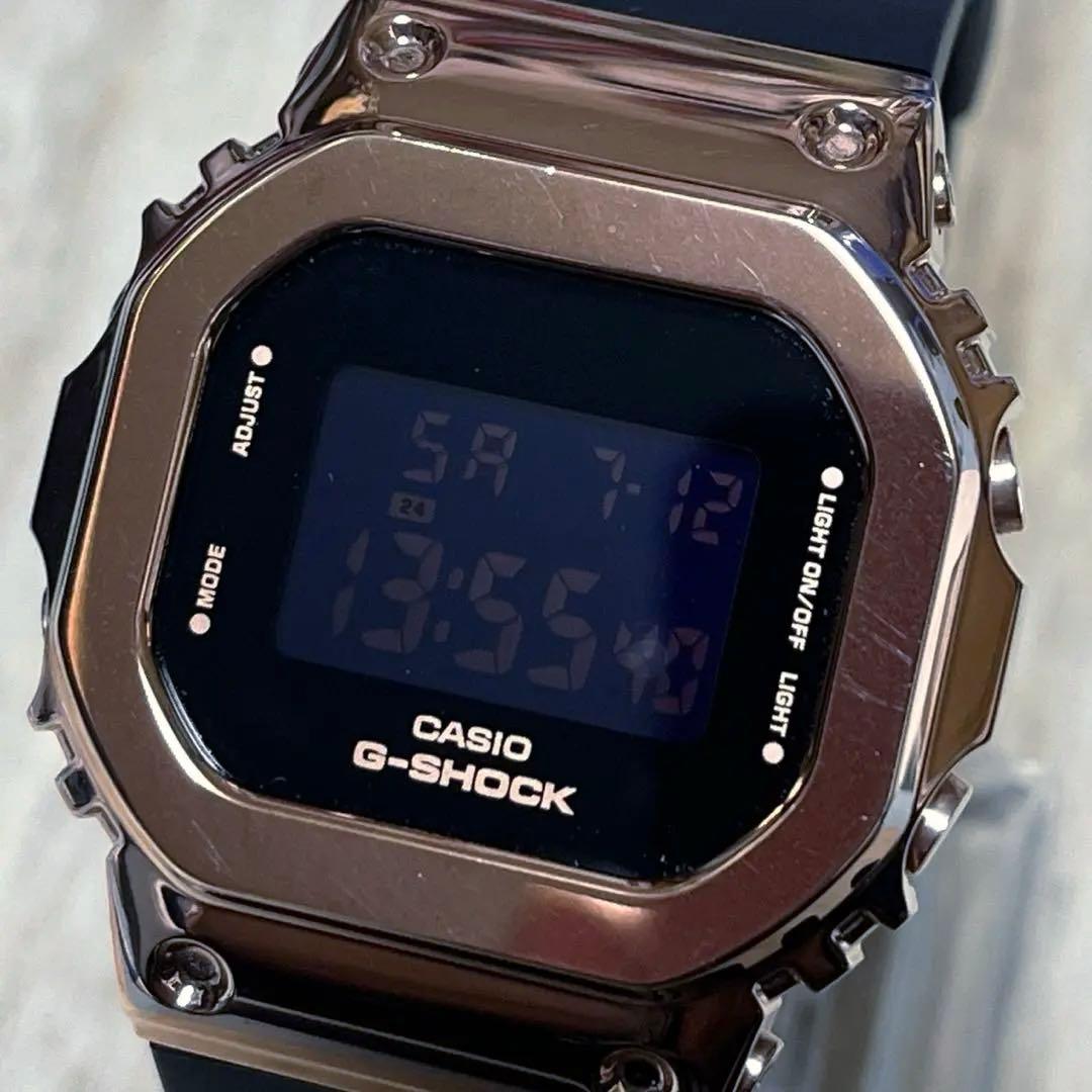 【美品】G-SHOCK GM-S5600PG海外限定モデル／ピンクゴールド