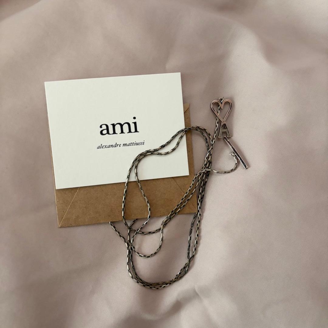 Ami Paris アミパリス　ネックレス　シルバー