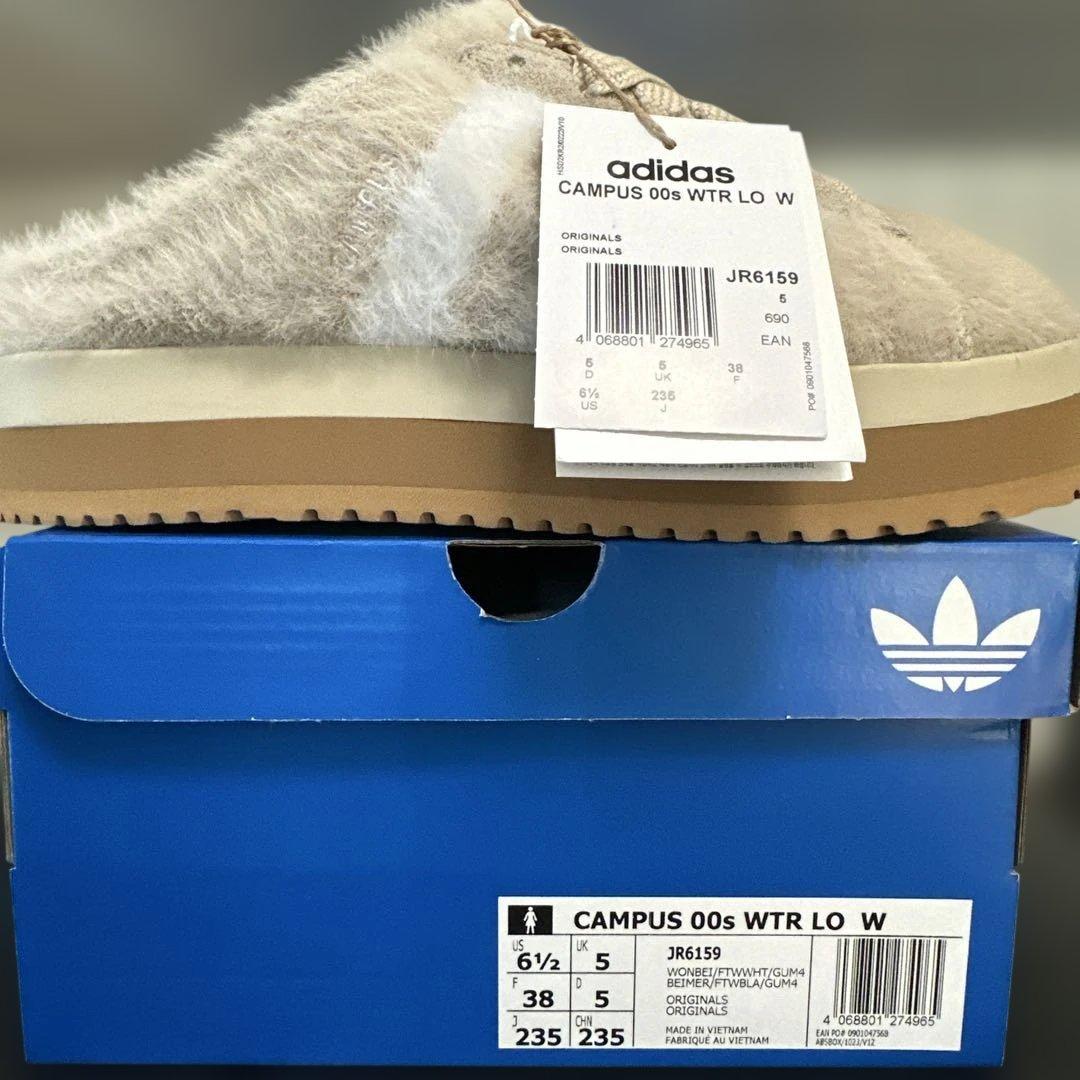 【チピ⭐︎】adidas ミュール 23.5cm ふわもこ★