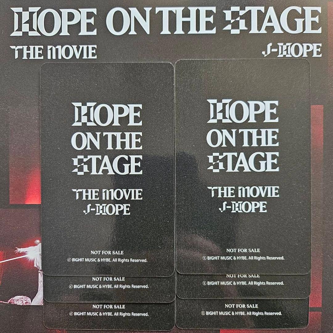 3セット コンプ 特典トレカ HOPE ON THE STAGE 映画