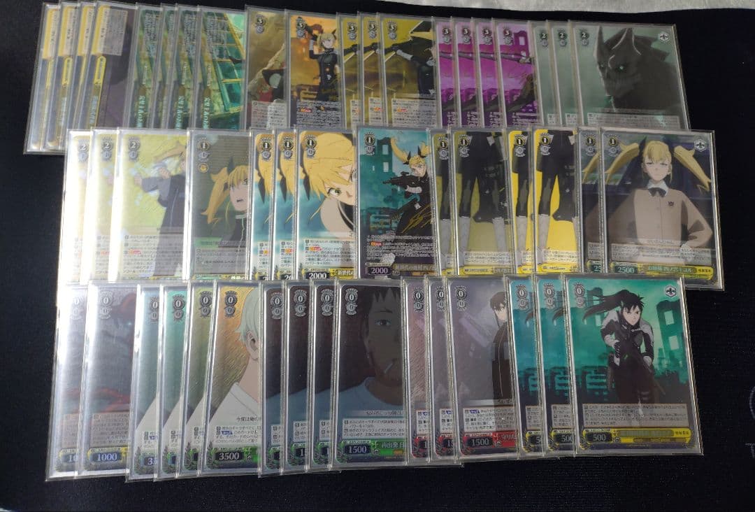 ヴァイス　怪獣８号　キコル　８枝デッキ　ホイル　SP サイン多数　スリーブ付き