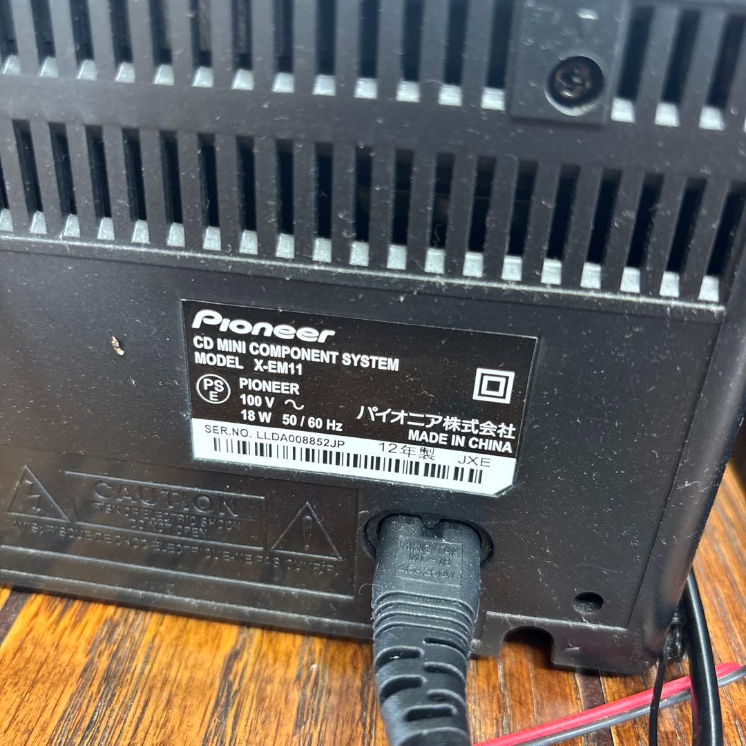 Pioneer CDミニコンポ X-EM1