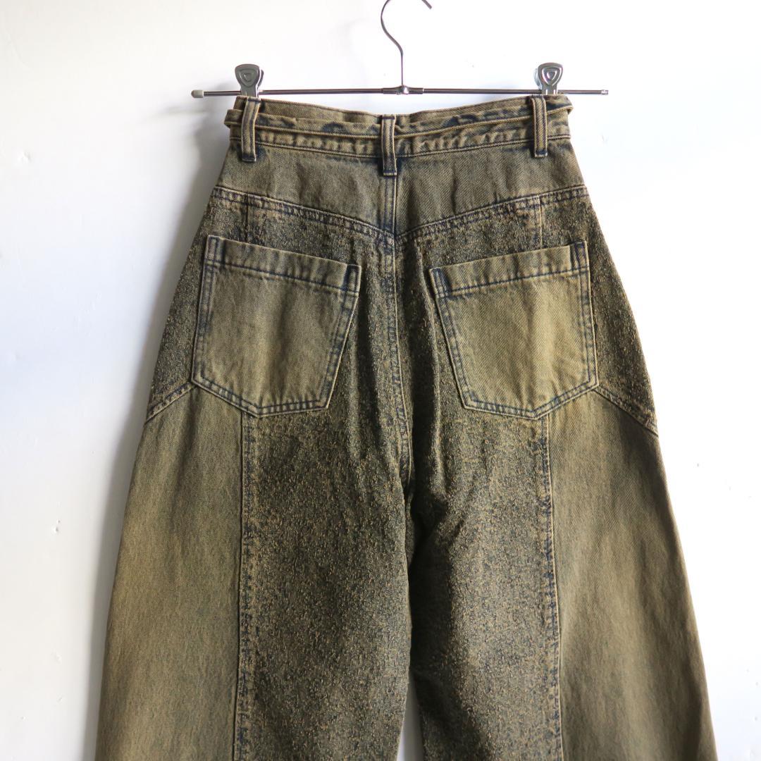 パンツ PRANK PROJECT Needle Punch Panel Denim