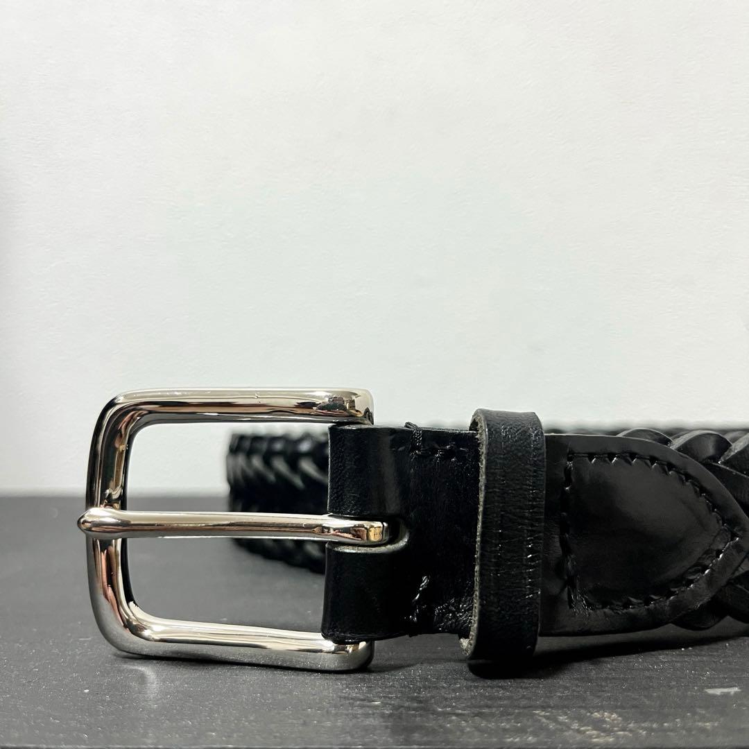 《BEORMA / べオーマ》Leather Mesh Belt 英国製
