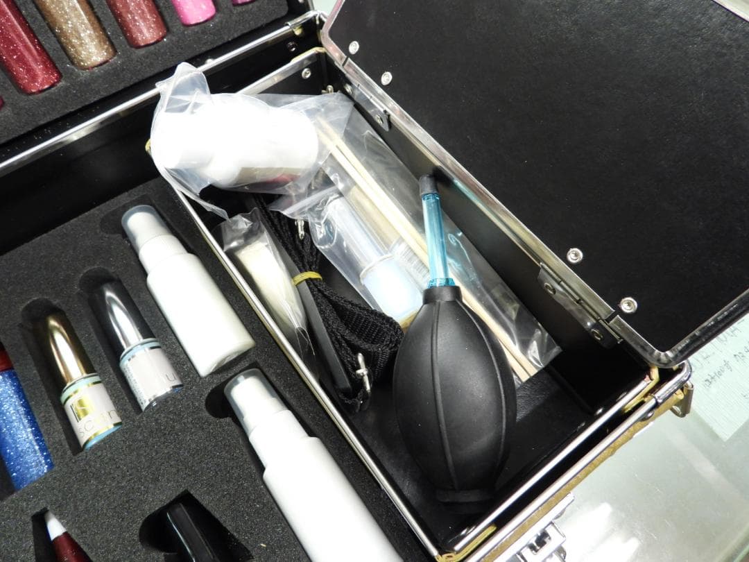 nuscenaボディージュエリーアートセット70色ダイヤモンドパウダーグリッター