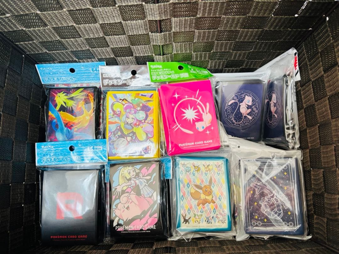 ポケモンカード ポケカ 公式デッキケース 公式デッキシールド まとめ売り