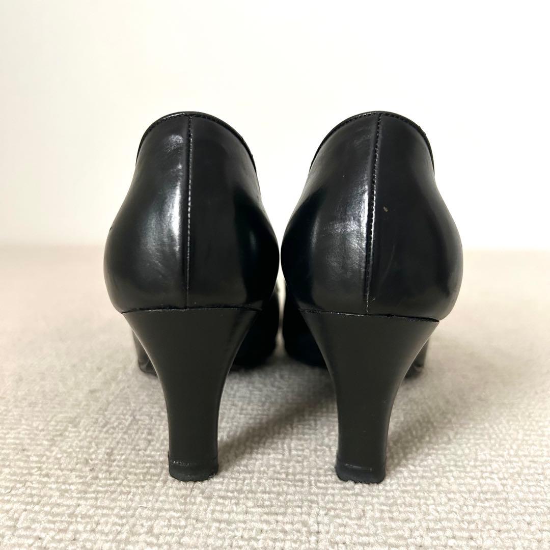 LOUIS VUITTON ルイヴィトン パンプス 黒 21.5cm