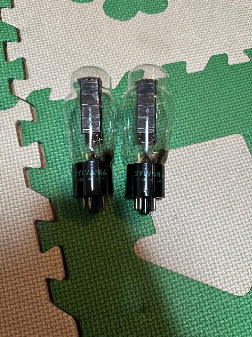 SYLVANIA 5U4G真空管 2本 made in USA