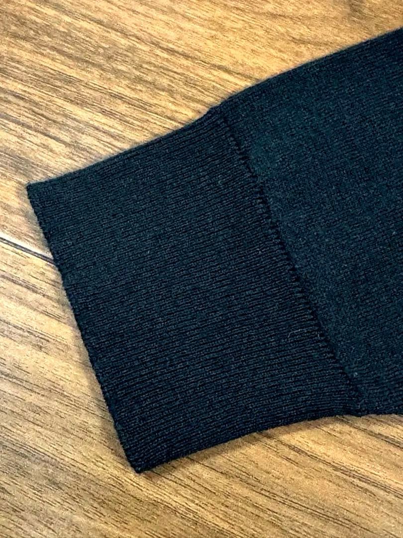 まもなくセール終了　ジョンスメドレー　モックネック　HARCOURT 黒 30G