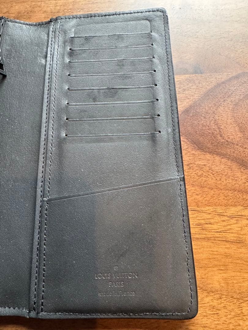 ノエルイヴィトン ポルトフォイユ ブラザ アエログラム トリヨン 二つ折り