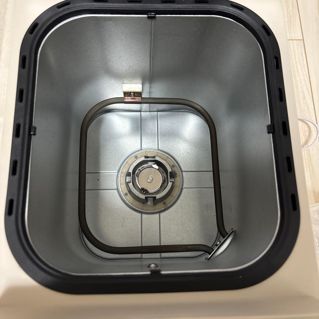 美品　レコルト　récolte ホームベーカリー ホワイト　コンパクトベーカリー