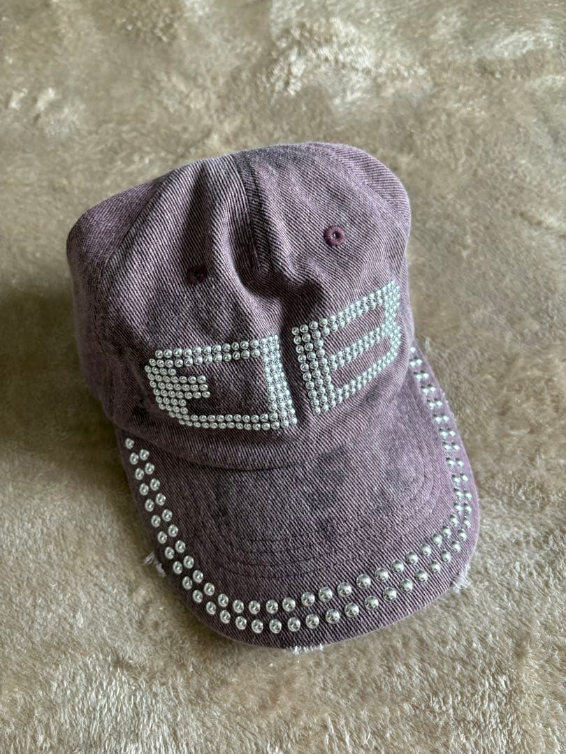 beeden キャップ 赤 ピンク