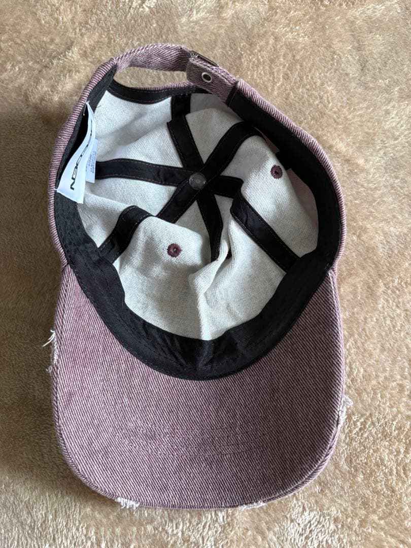 beeden キャップ 赤 ピンク