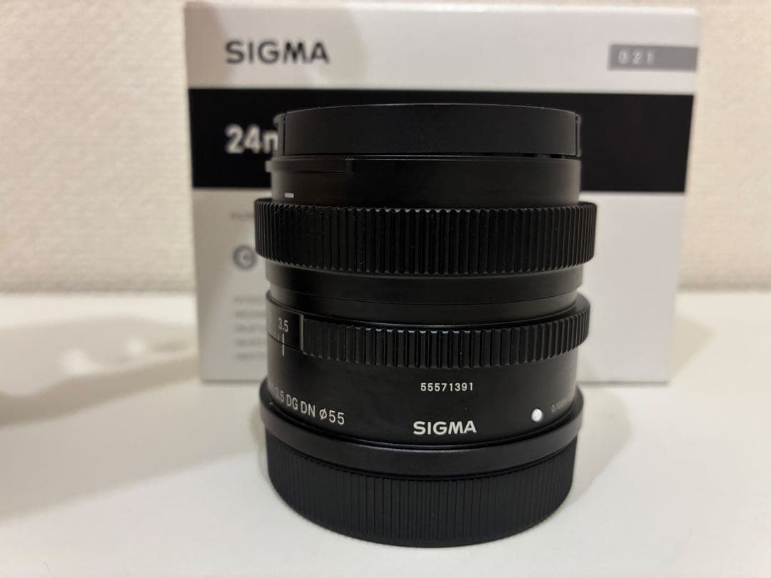 美品　SIGMA 24mm F3.5 DG DN　ライカ Lマウント