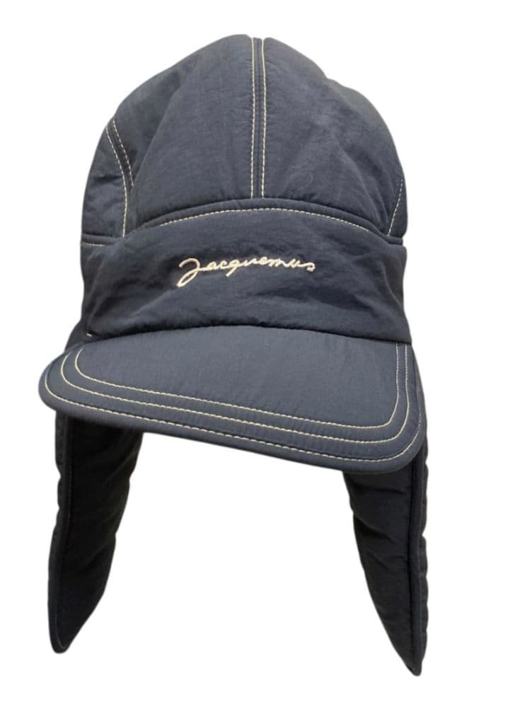 JACQUEMUS フライトキャップ ネイビー 58