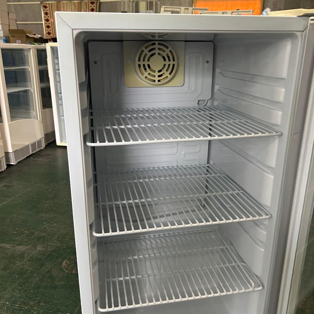 123業務用 冷蔵ショーケース オフィスコンビニ XW-105 左右開き 小型