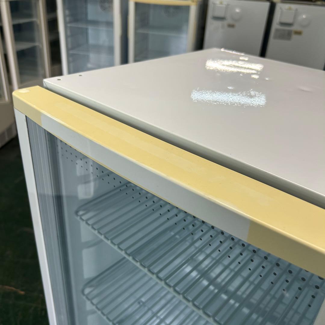 123業務用 冷蔵ショーケース オフィスコンビニ XW-105 左右開き 小型