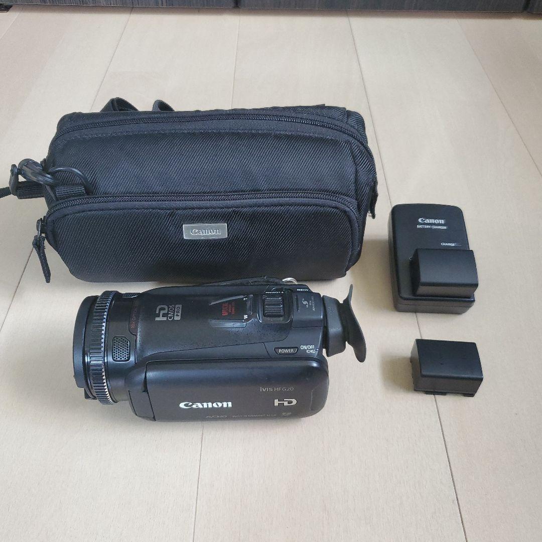 Canon iVIS HF G20 ビデオカメラ 本体 ケース付き