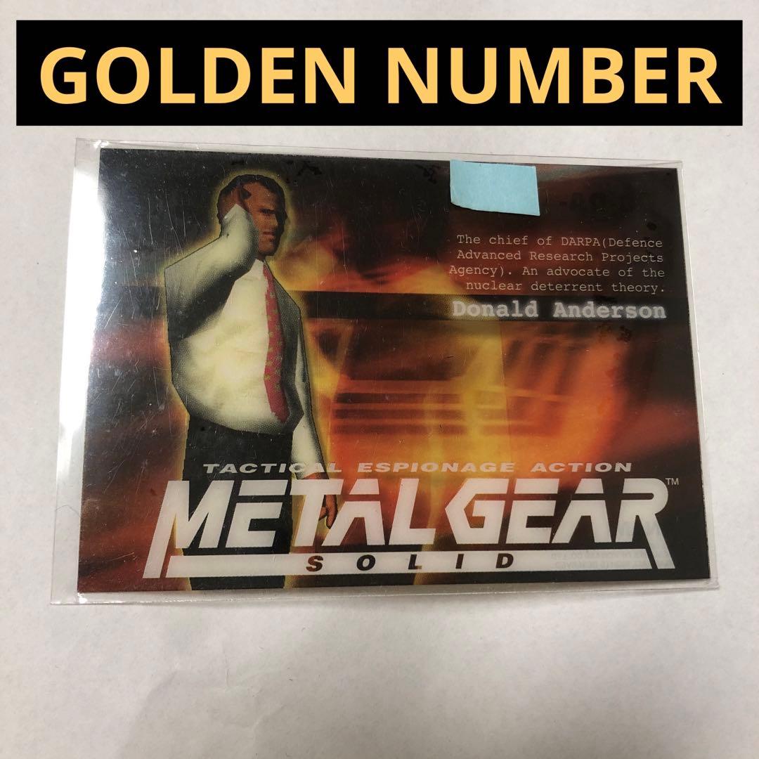 その他 L GEAR SOLID Trading Card #84 GOLDEN