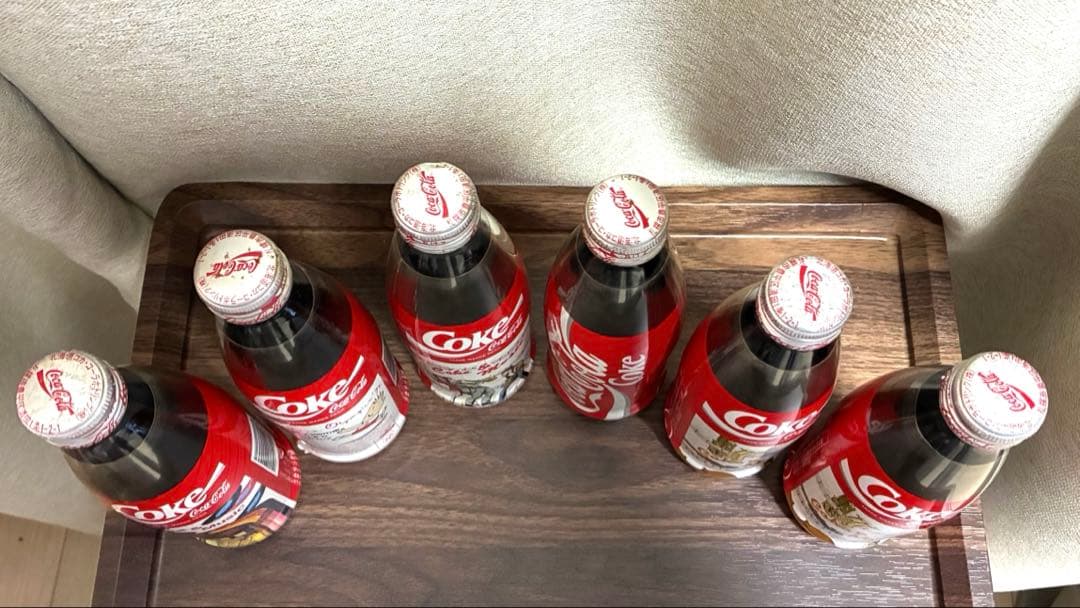 コカ・コーラ 90年代 300ml瓶　五輪・ミュージック他）観賞用