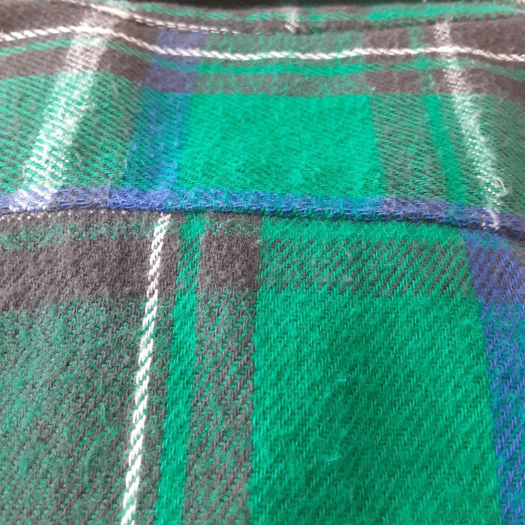 70s 80s FIVE BROTHER ネルシャツ 三角タグ USA製 M