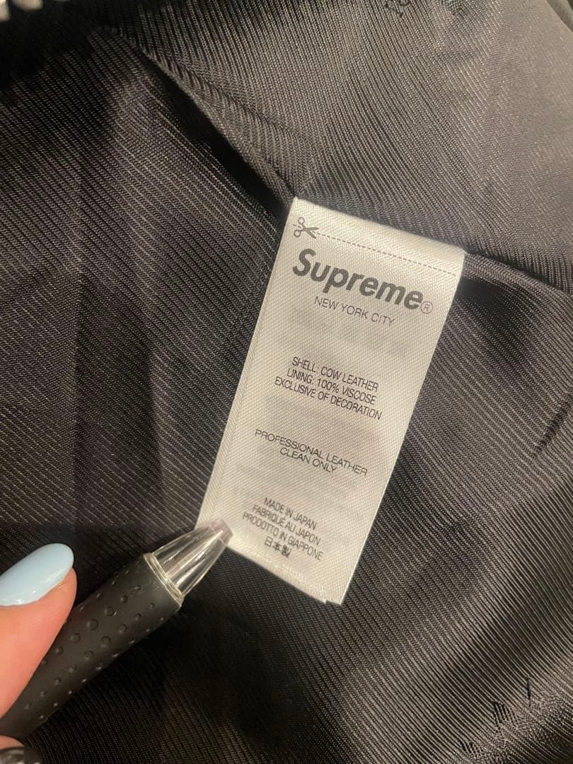 Supreme® yohji yamamoto Leather Jacket