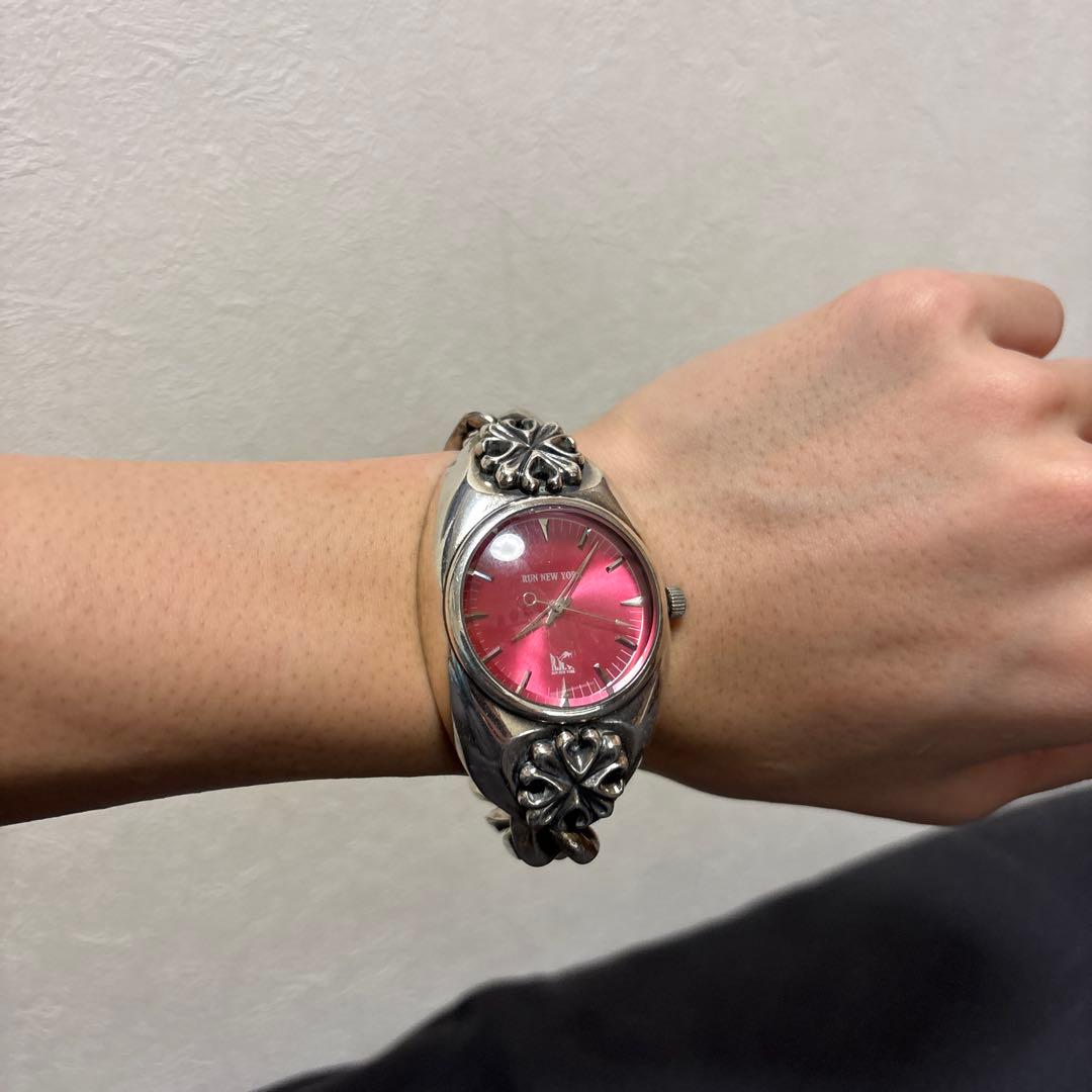 run newyork 腕時計　ブレスウォッチ