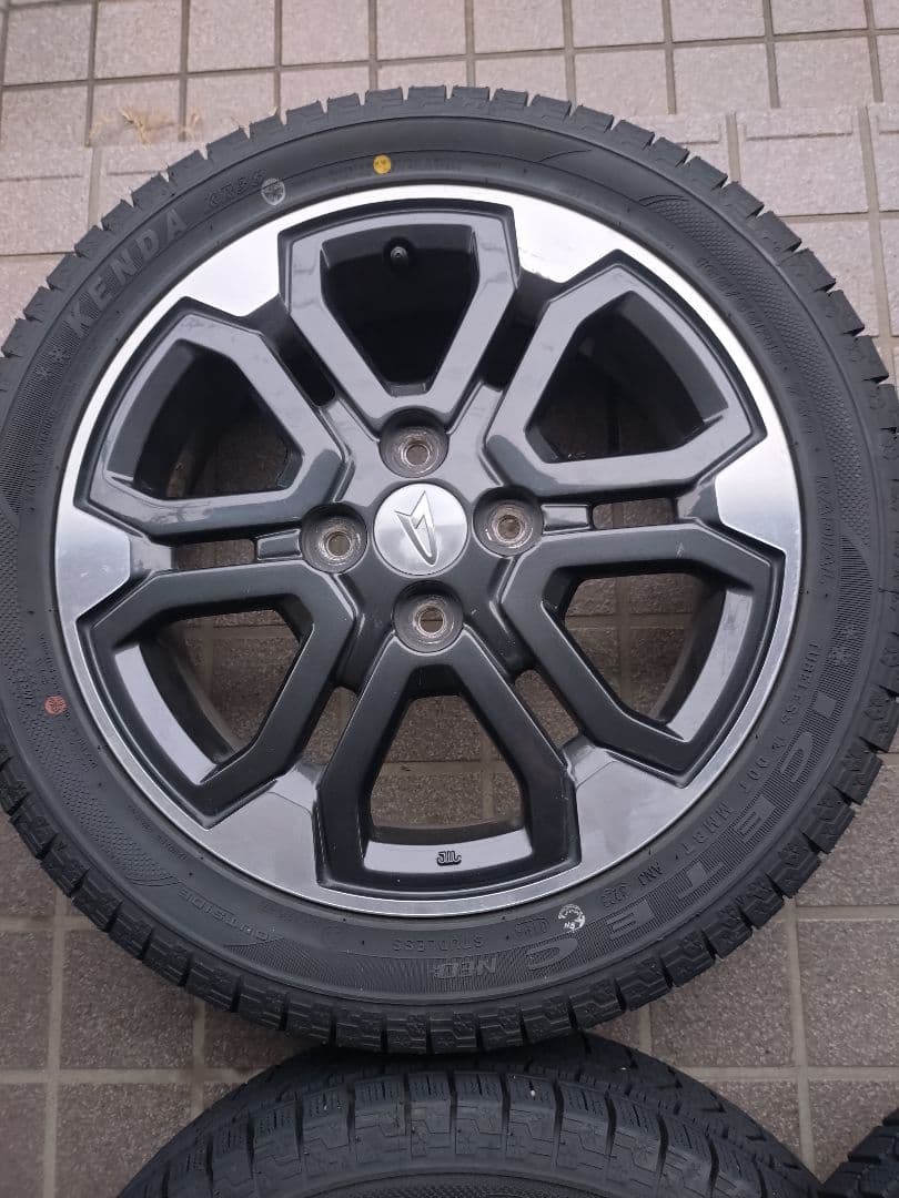 メ*6様 ダイハツ　ウェイク　純正ホイール　スタッドレスタイヤ付き！