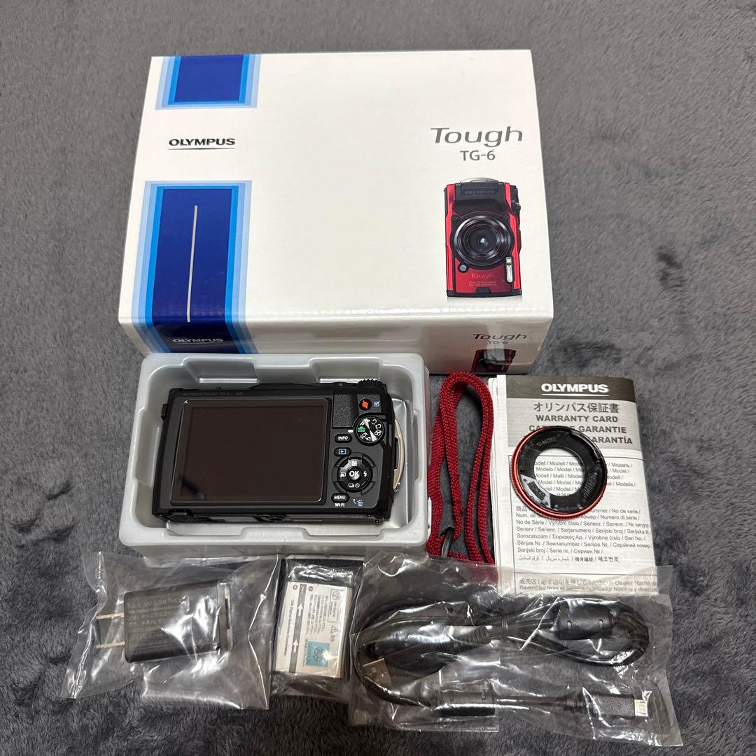 『美品』OLYMPUS Tough TG-6 本体と付属品