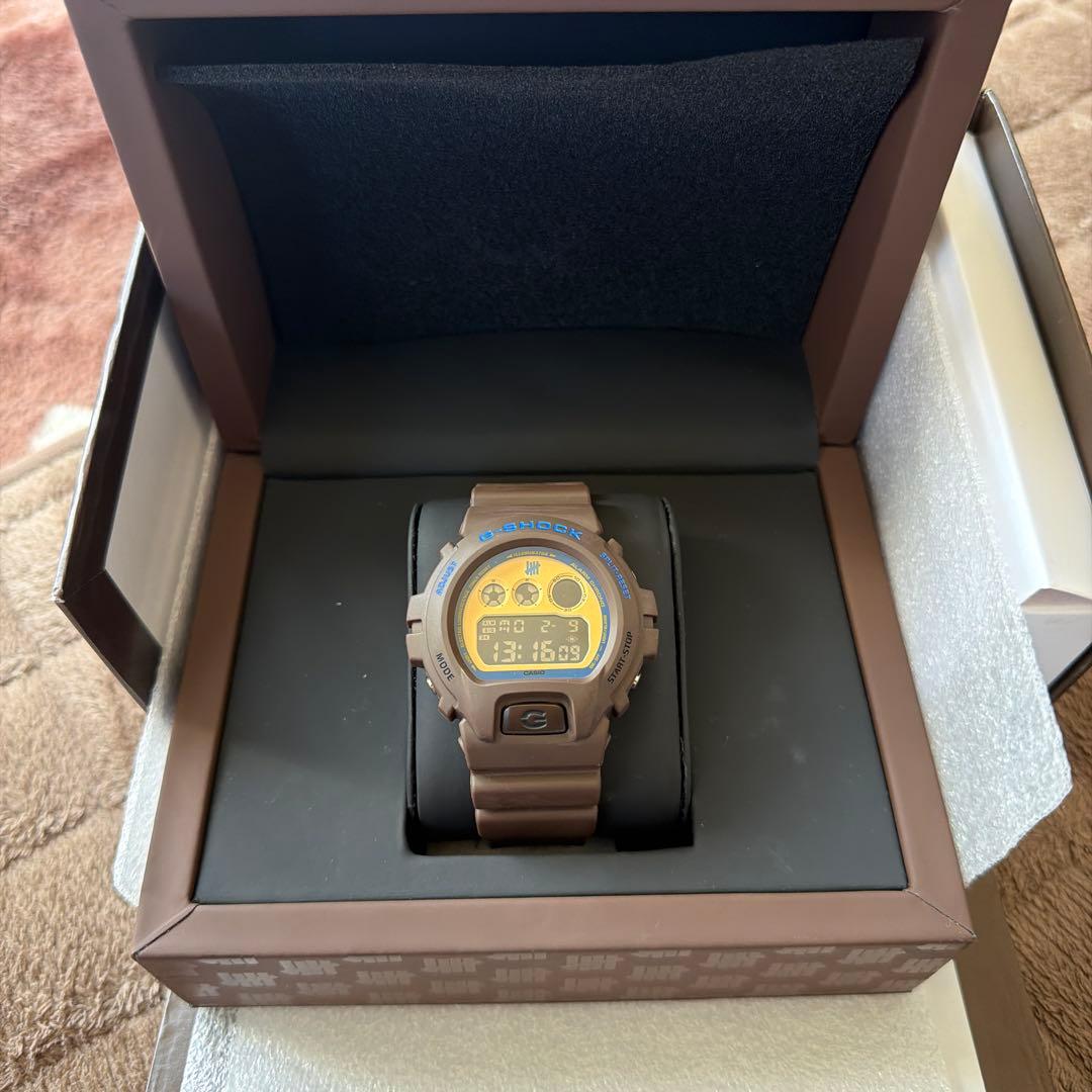 UNDEFEATEDコラボG-SHOCK ブラウン 腕時計 未使用