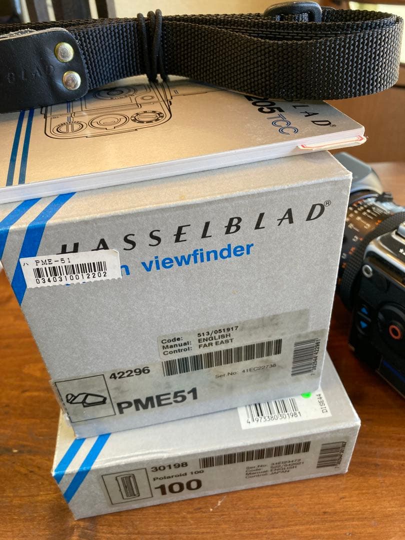Hasselblad 205TCC CF80m+E16マガジン+PME51その他