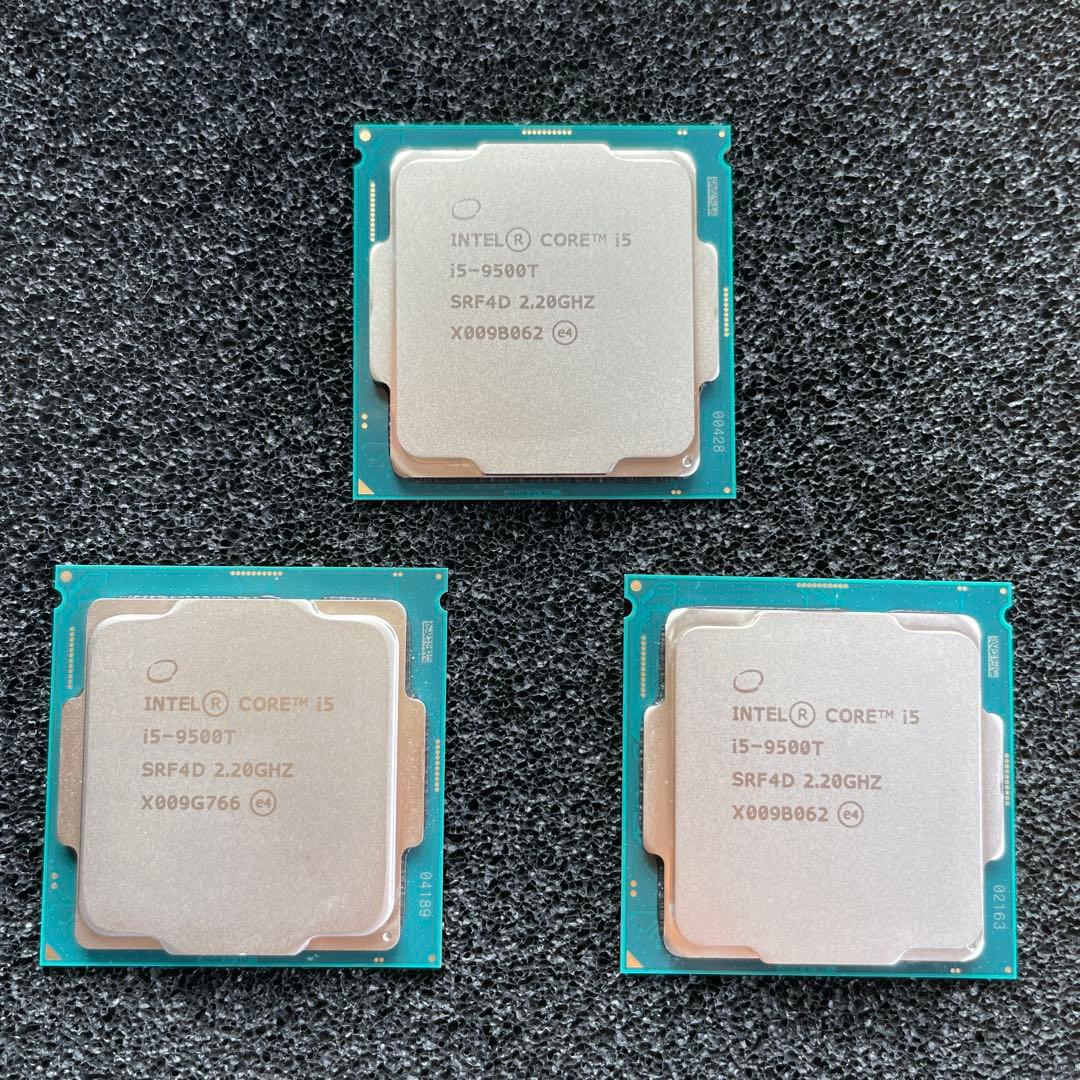Core i5-9500T　３個セット