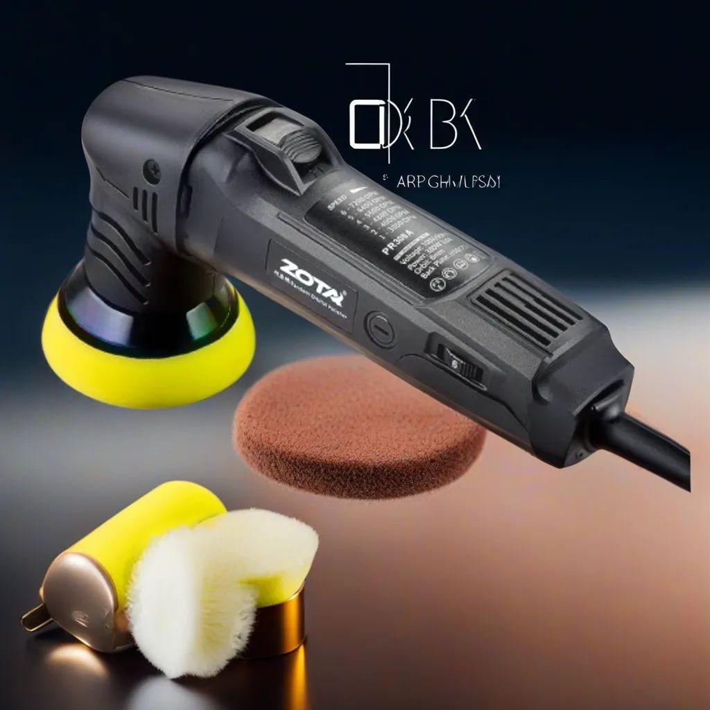 ミニポリッシャー、50mm/75mmダブル裏板型、電動機、六段変速、小型、8mm