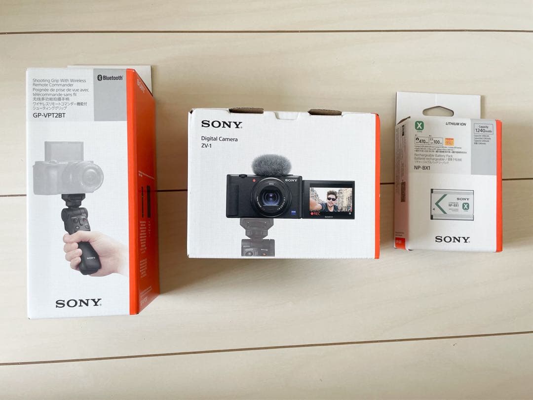 ZV-1G SHOOTING GRIP KIT 【美品】