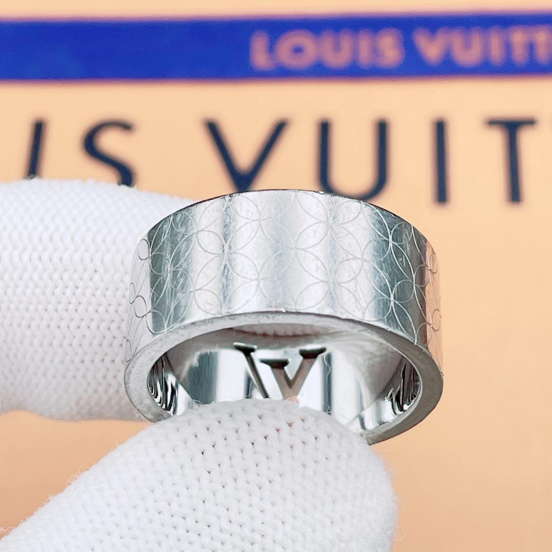 ◇ルイヴィトン◇M65456 バーグ シャンゼリゼ リング M 18号 シルバー