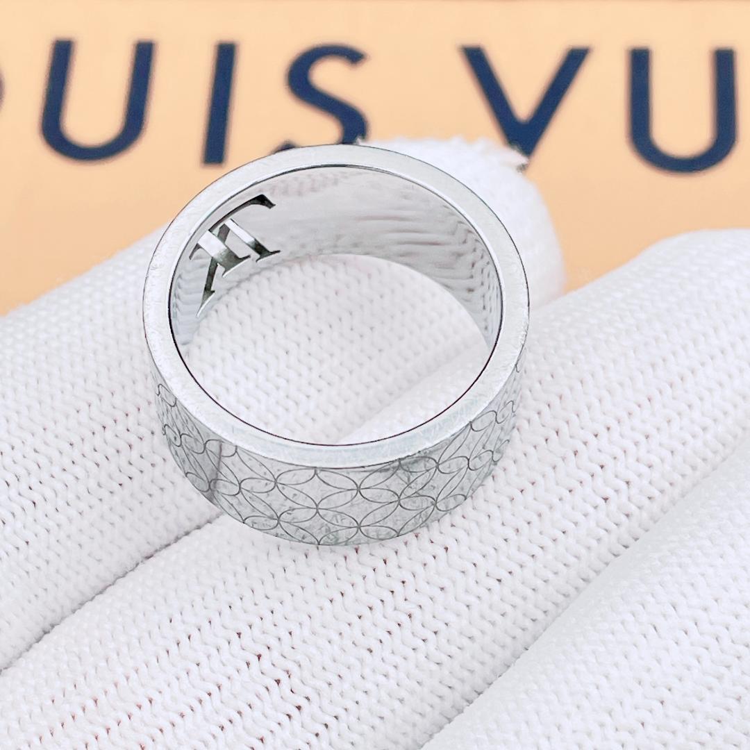 ◇ルイヴィトン◇M65456 バーグ シャンゼリゼ リング M 18号 シルバー