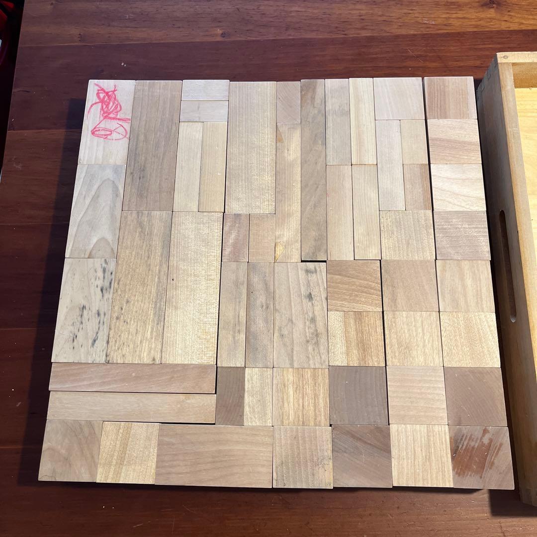 お値下げ　WAKU 木製積み木　2枚セット