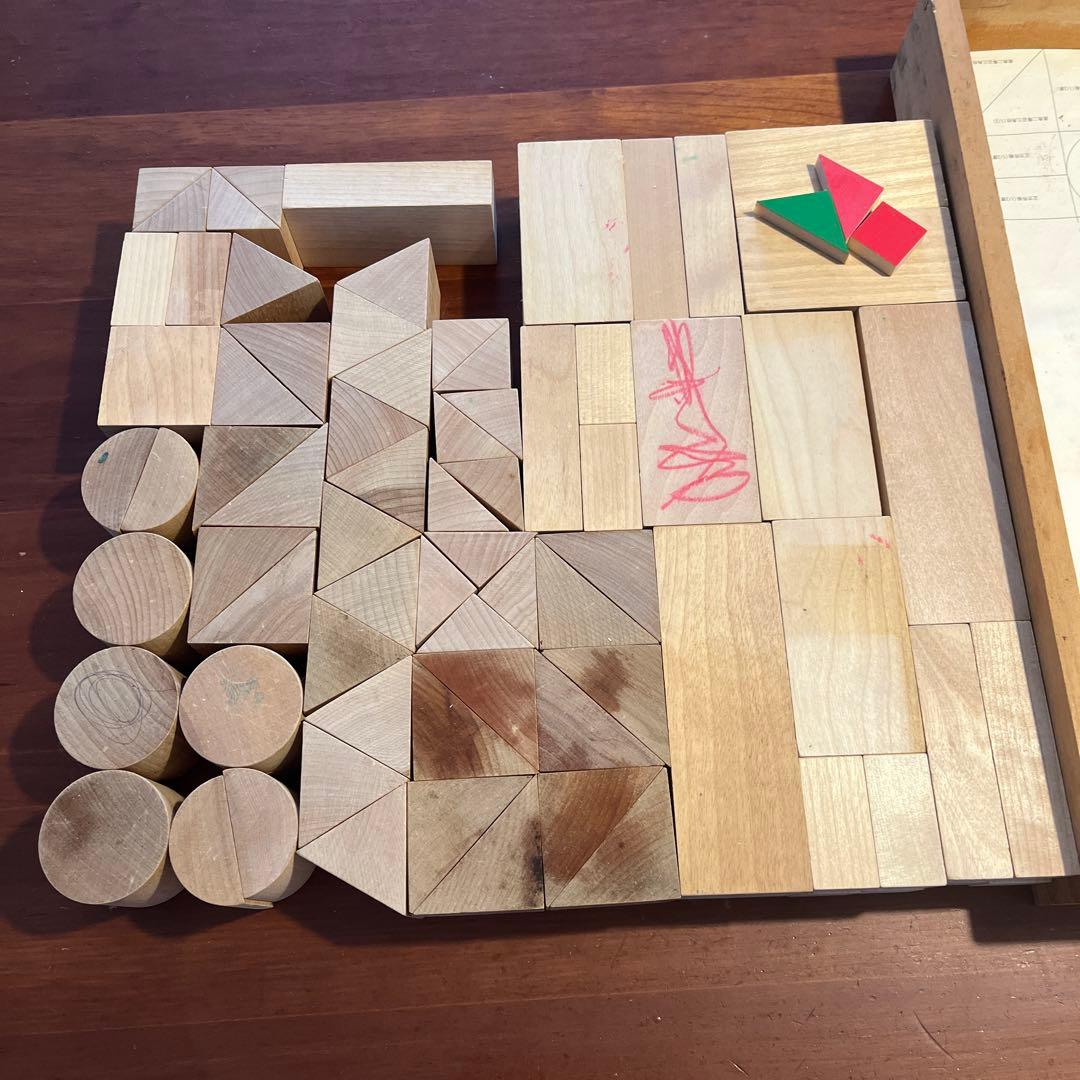 お値下げ　WAKU 木製積み木　2枚セット