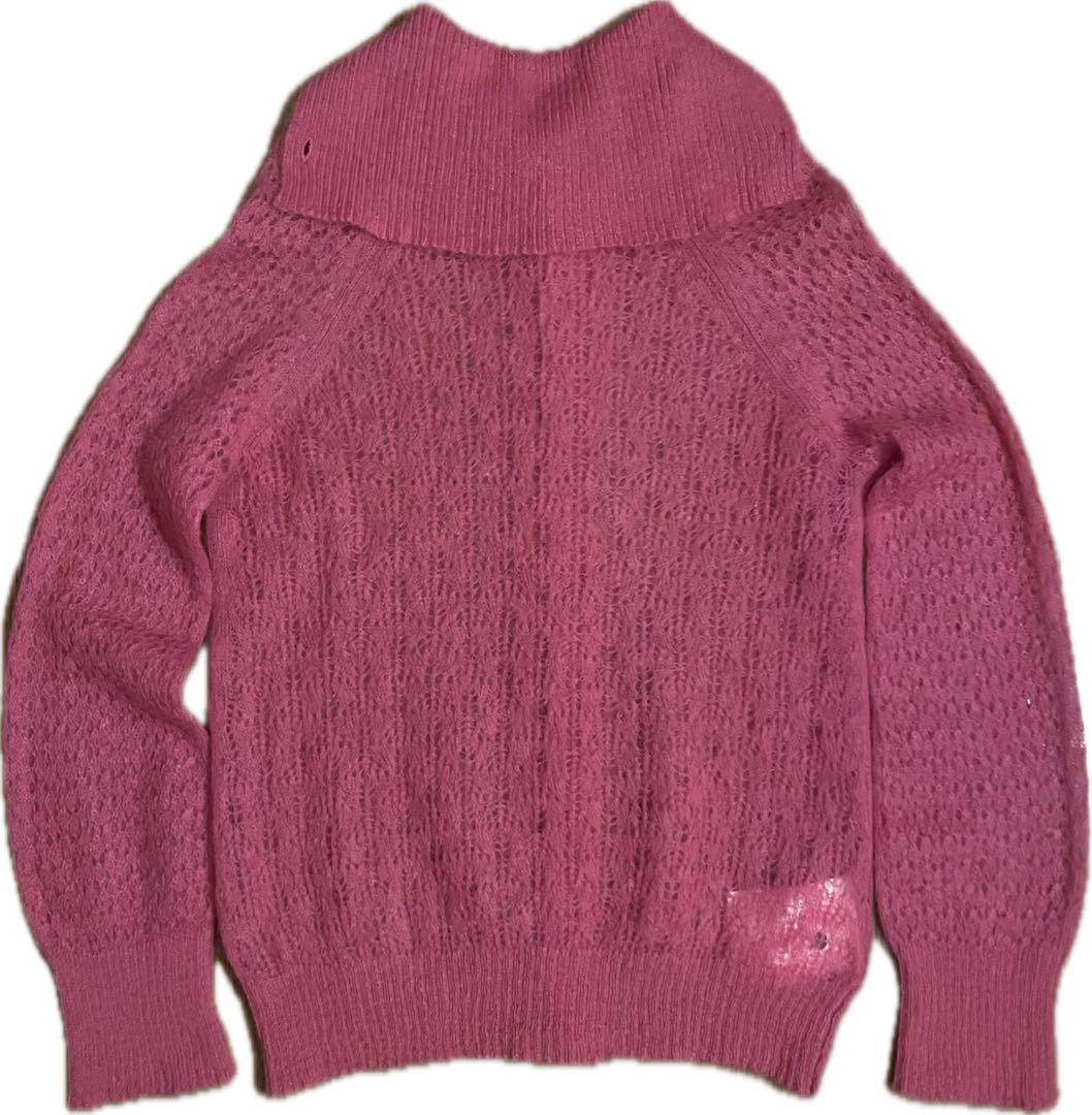 JUNYA WATANABE ニット　カーディガン　ハイネック　ジュンヤワタナベ