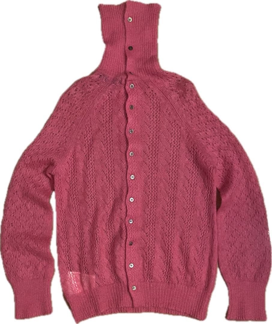 JUNYA WATANABE ニット　カーディガン　ハイネック　ジュンヤワタナベ