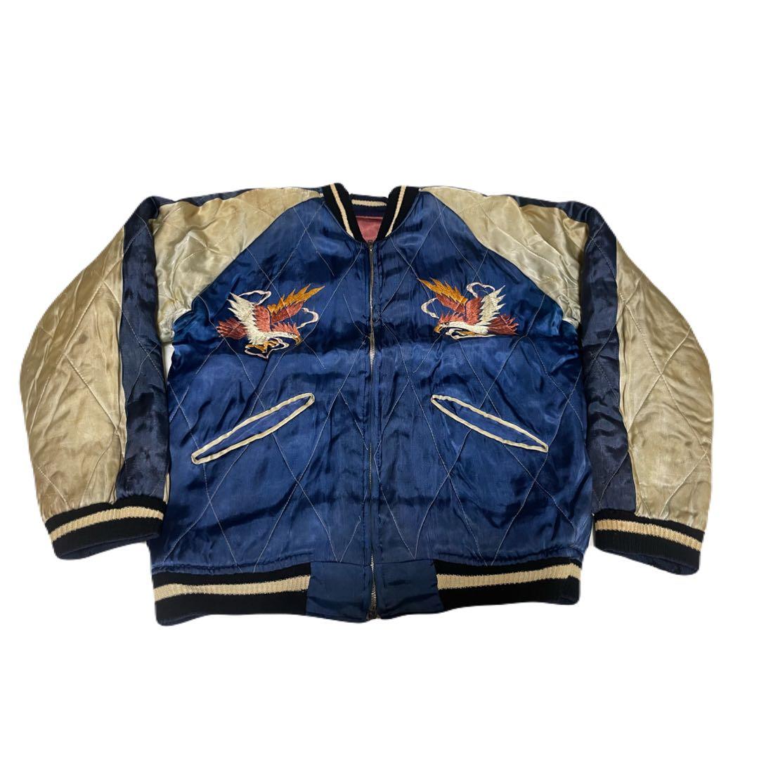 50s60s スペシャルヴィンテージスカジャンリバーシブルスーベニアジャケット