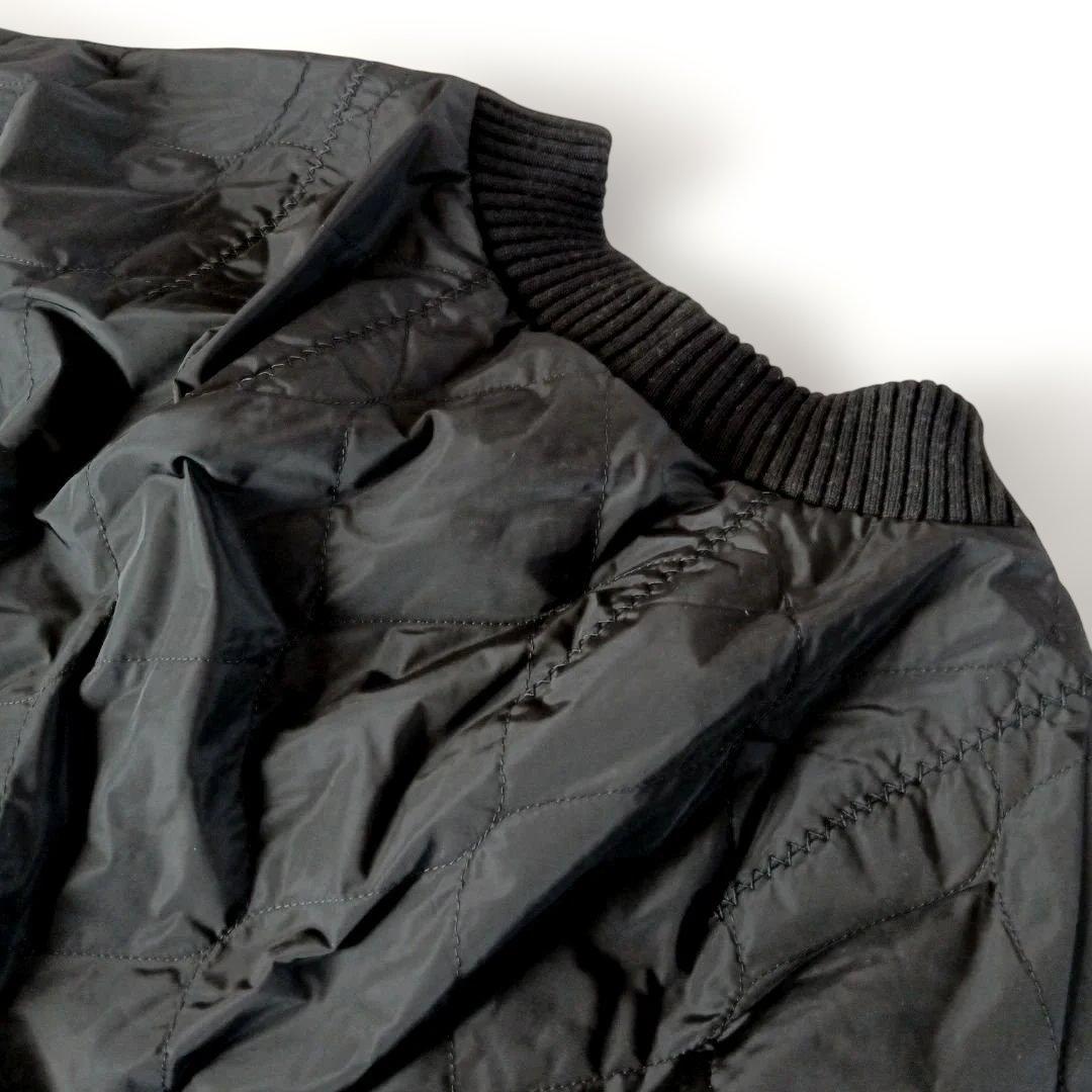 希少美品◆DRIES VAN NOTEN キルティング プルオーバー ブラック